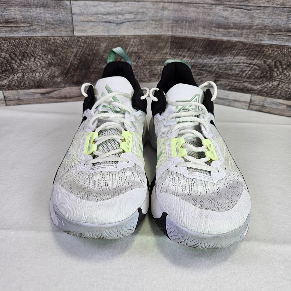 Nike Mens 10.5 Giannis Immortality 2 Shoes White Black Volt DM0825-101 Sneaker - Picture 4 of 16